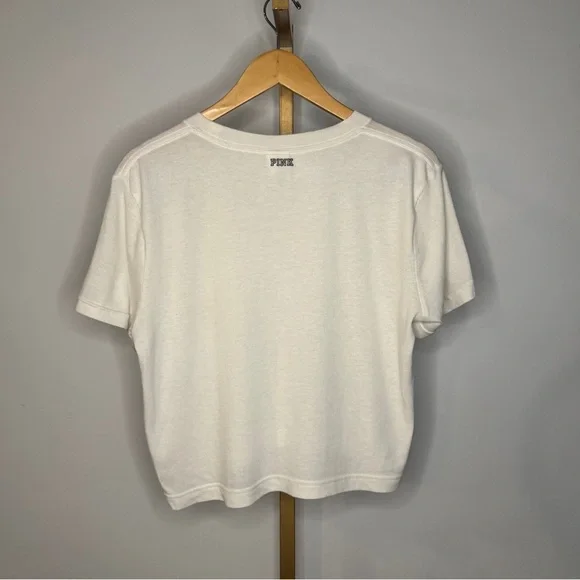 PINK Victoria's Secret White Tee - Picture 2 of 3